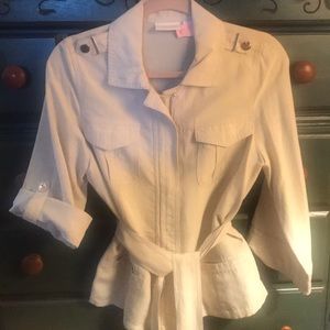 Chico’s jacket. 3/4 sleeve